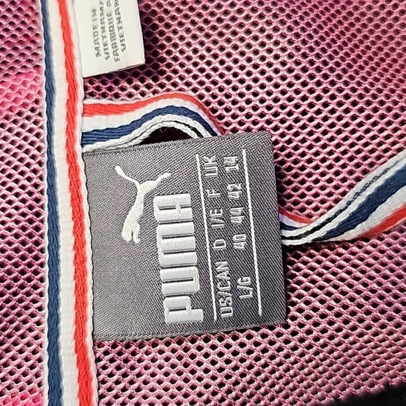 Puma large black and pink light jacket - Picture 5 of 6